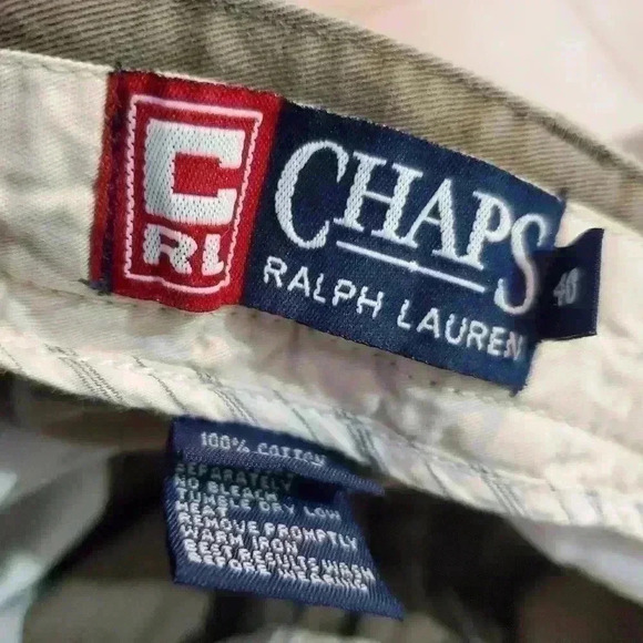 Chaps Ralph Lauren Men's Chino Shorts Sz 40 Brown - Picture 5 of 6